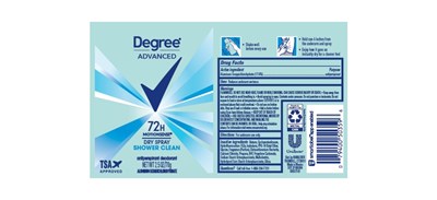 Degree Shower Clean Ap (Degree Shower Clean Dry Spray)